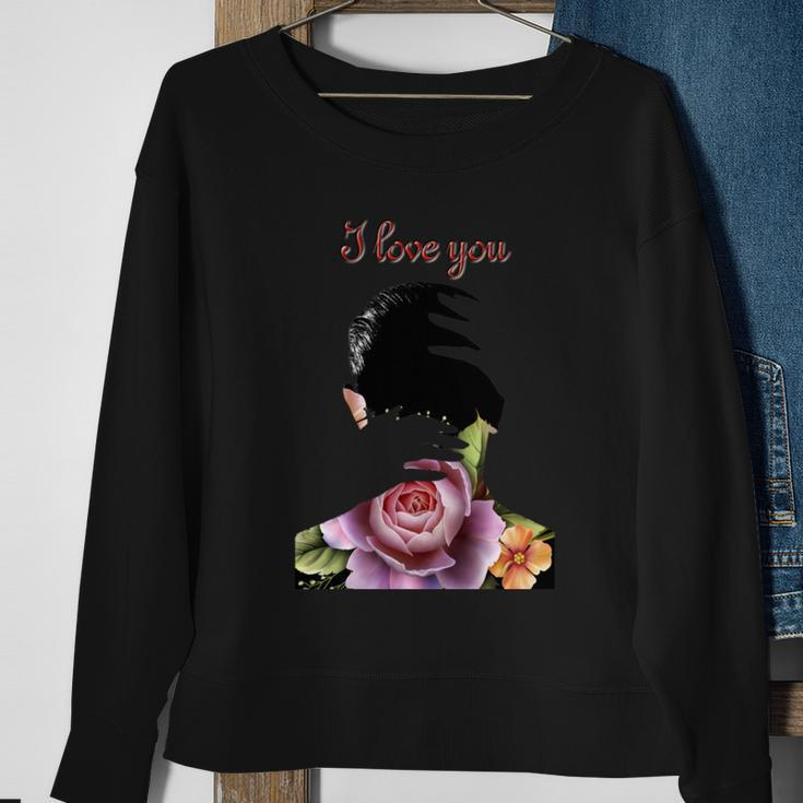I Love You Love Gifts Gifts For Her Gifts For Him Sweatshirt Gifts for Old Women