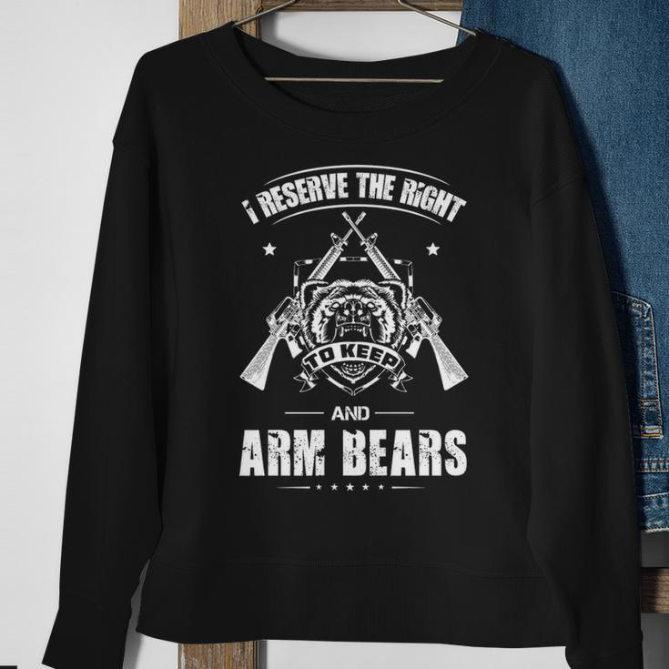 I Reserve The Right - Arm Bears Sweatshirt Gifts for Old Women