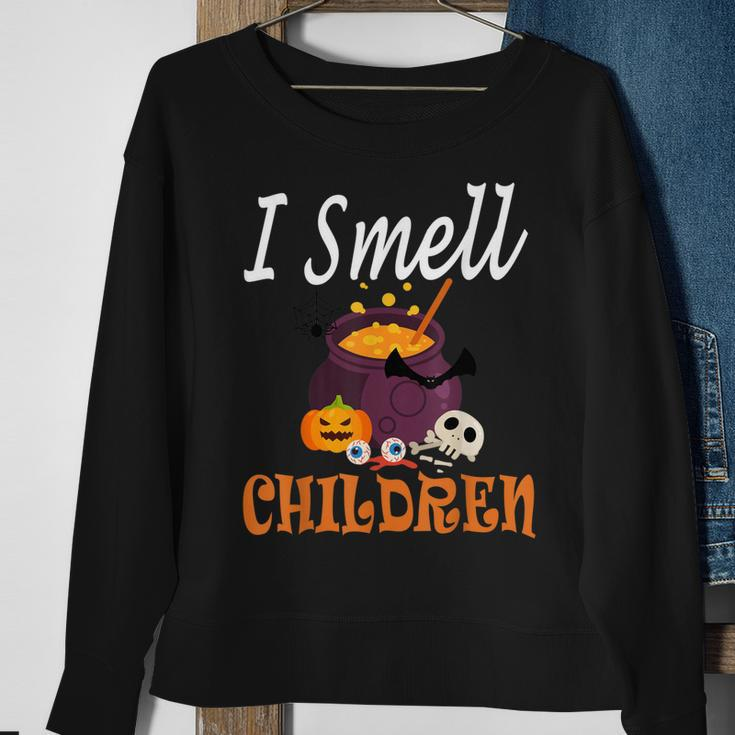 I Smell Children For Funny And Scary Halloween V2 Sweatshirt Gifts for Old Women