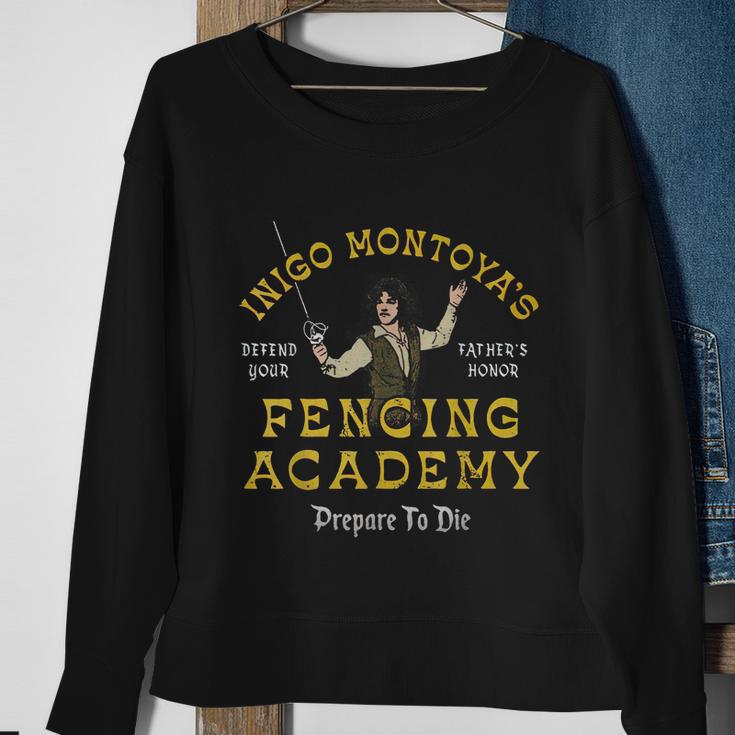 Inigo Montoyas Defend Your Fathers Honor Fencing Academy Tshirt Sweatshirt Gifts for Old Women