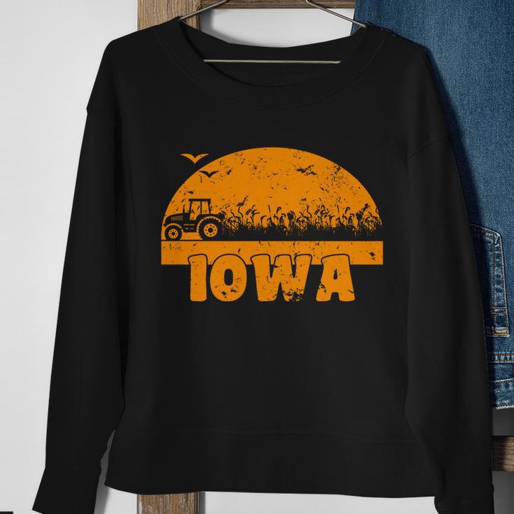 Iowa Farmers Tractor Tshirt Sweatshirt Gifts for Old Women