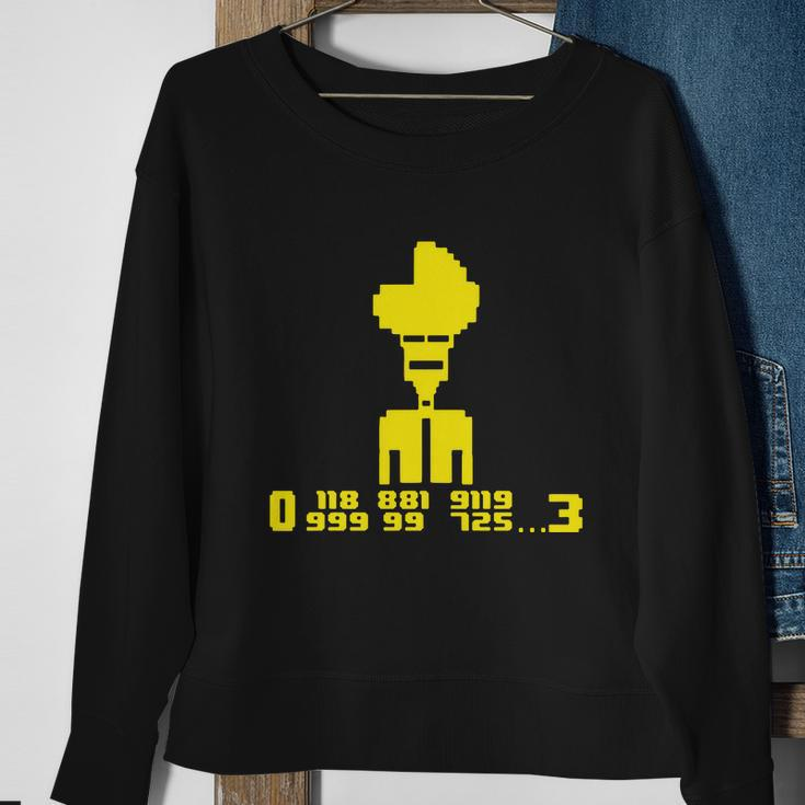 It Crowd Number Funny Moss Sweatshirt Gifts for Old Women