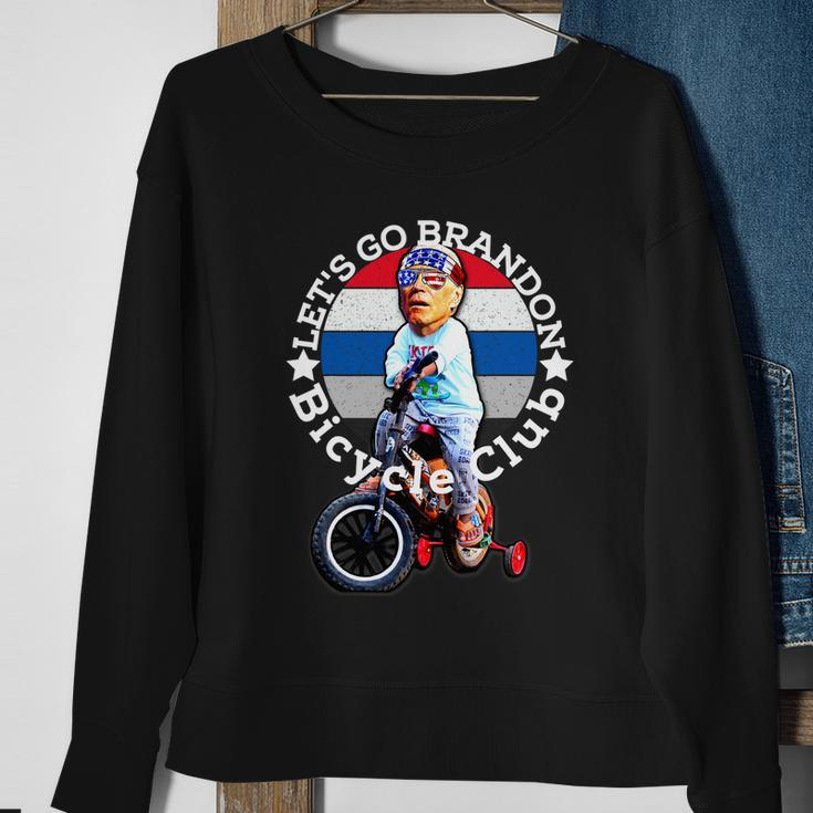 Joe Biden Bicycle Crash Bike Wreck Im Good Ridin With Biden Sweatshirt Gifts for Old Women