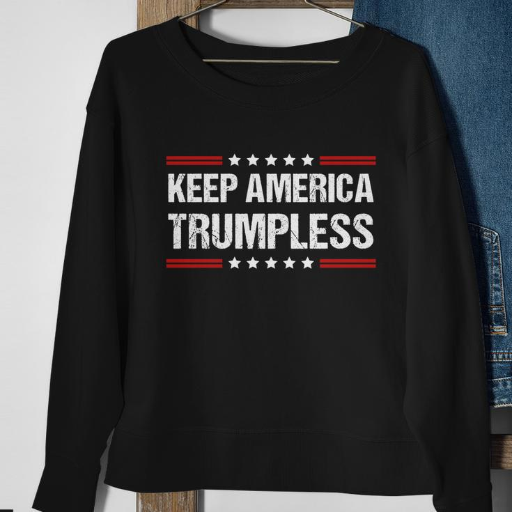 Keep America Trumpless Gift V6 Sweatshirt Gifts for Old Women