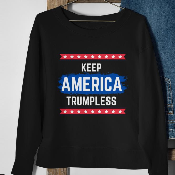 Keep America Trumpless V2 Sweatshirt Gifts for Old Women