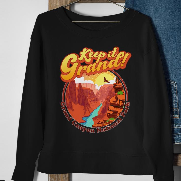 Keep It Grand Great Canyon National Park Sweatshirt Gifts for Old Women