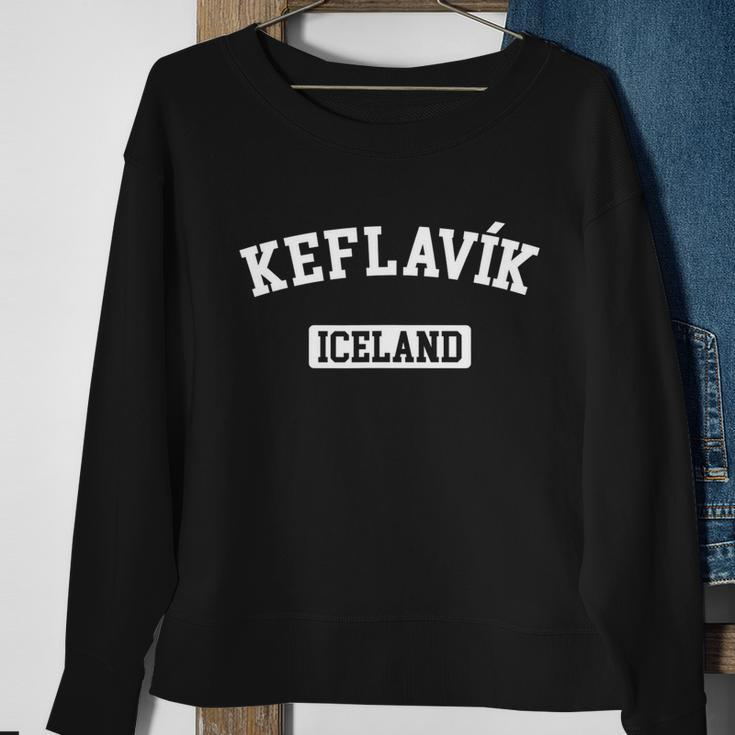 Keflavik Kef Iceland Souvenir Sweatshirt Gifts for Old Women