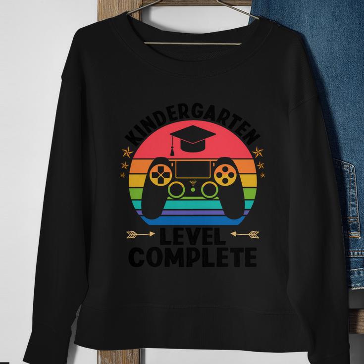 Kindergarten Level Complete Game Back To School Sweatshirt Gifts for Old Women