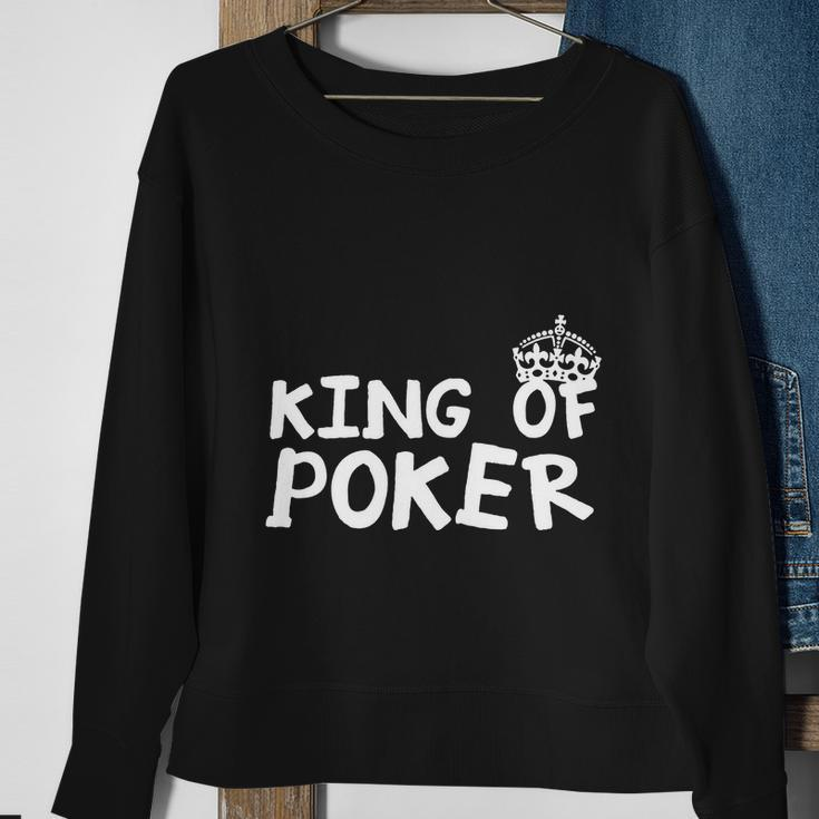 King Of Poker Sweatshirt Gifts for Old Women
