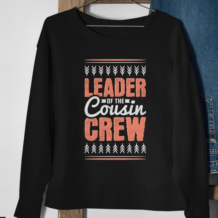 Leader Of The Cousin Crew Cute Gift Sweatshirt Gifts for Old Women