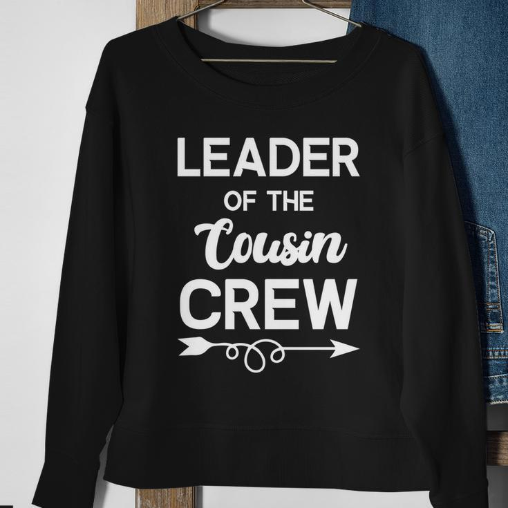 Leader Of The Cousin Crew Tee Leader Of The Cousin Crew Gift Sweatshirt Gifts for Old Women