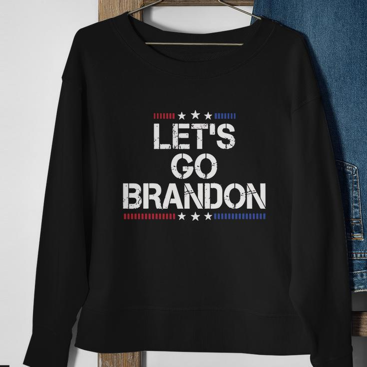Lets Go Brandon Essential Brandon Funny Political Sweatshirt Gifts for Old Women