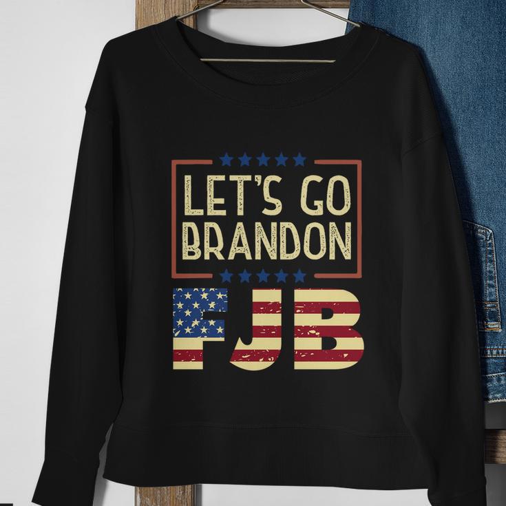 Lets Go Brandon Fjb Funny Meme Sweatshirt Gifts for Old Women