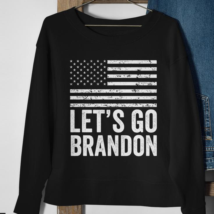 Lets Go Brandon Fjb Ultra Maga Joe Biden 4Th Of July Tshirt Sweatshirt Gifts for Old Women