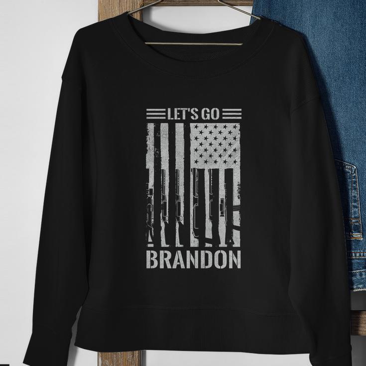 Lets Go Brandon Lets Go Brandon Lets Go Brandon Lets Go Brandon Sweatshirt Gifts for Old Women