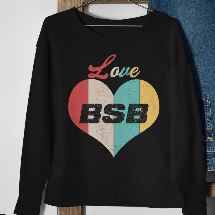 Love Bsb Vintage Music Sweatshirt Gifts for Old Women