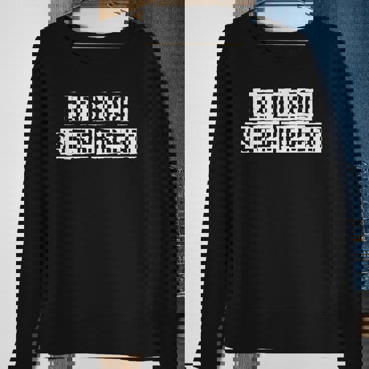 Lovely Funny Cool Sarcastic Eat Beach Sleep Repeat Sweatshirt Gifts for Old Women