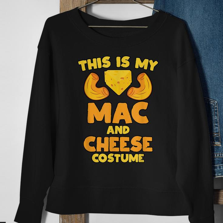 Mac And Cheese Funny Food Halloween Party Costume Sweatshirt Gifts for Old Women