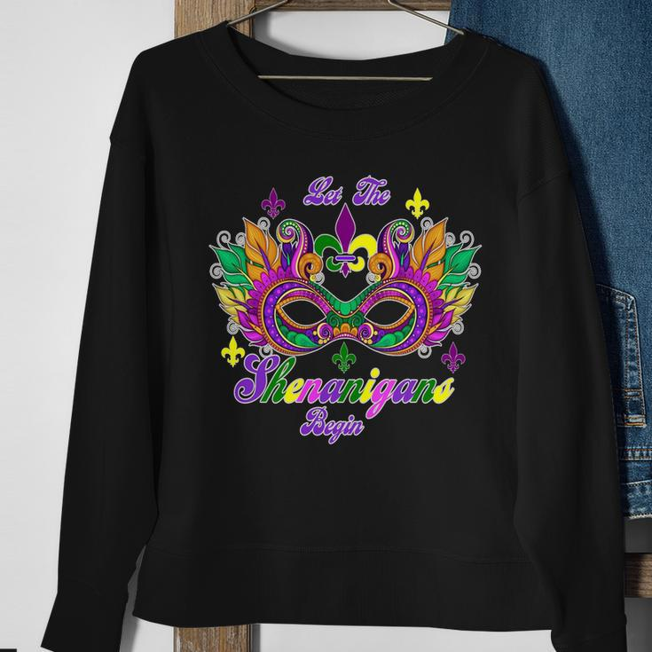 Mardi Gras Shenanigans Sweatshirt Gifts for Old Women