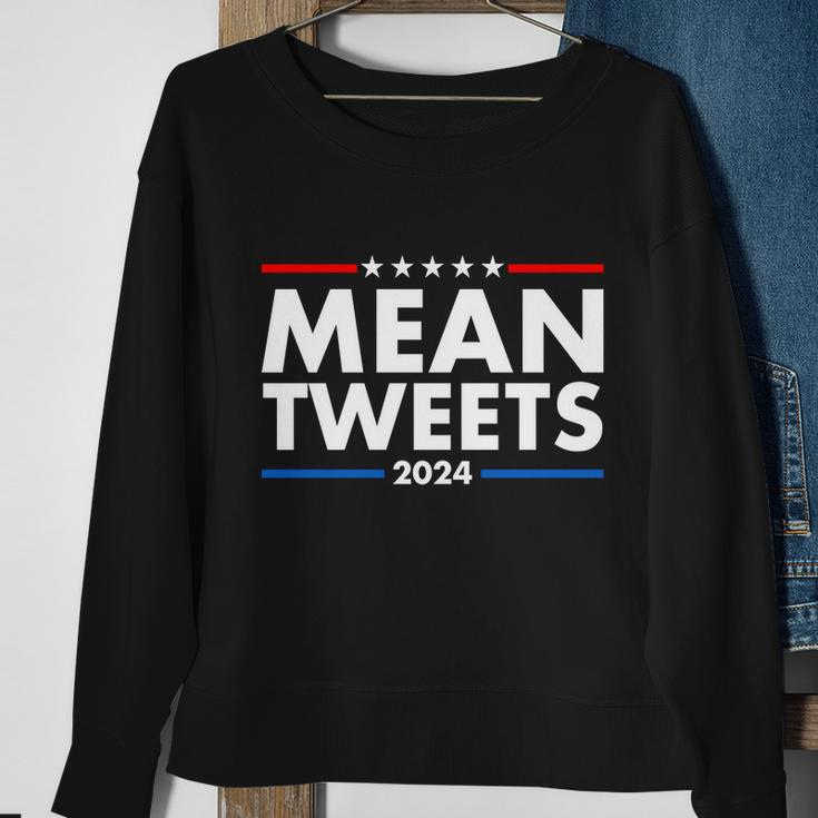 Mean Tweets Trump Election 2024 Tshirt Sweatshirt Gifts for Old Women