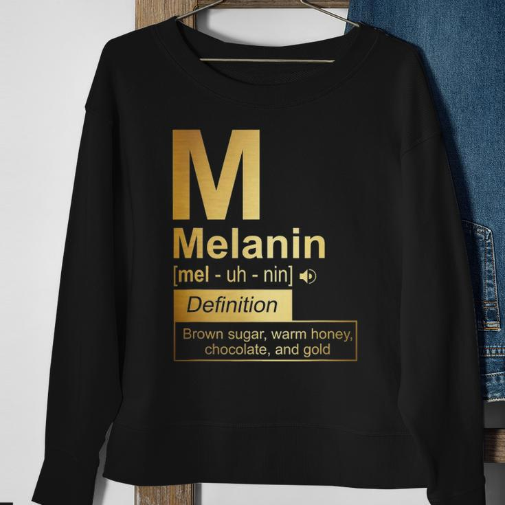 Melanin Brown Sugar Warm Honey Chocolate Black Gold Sweatshirt Gifts for Old Women