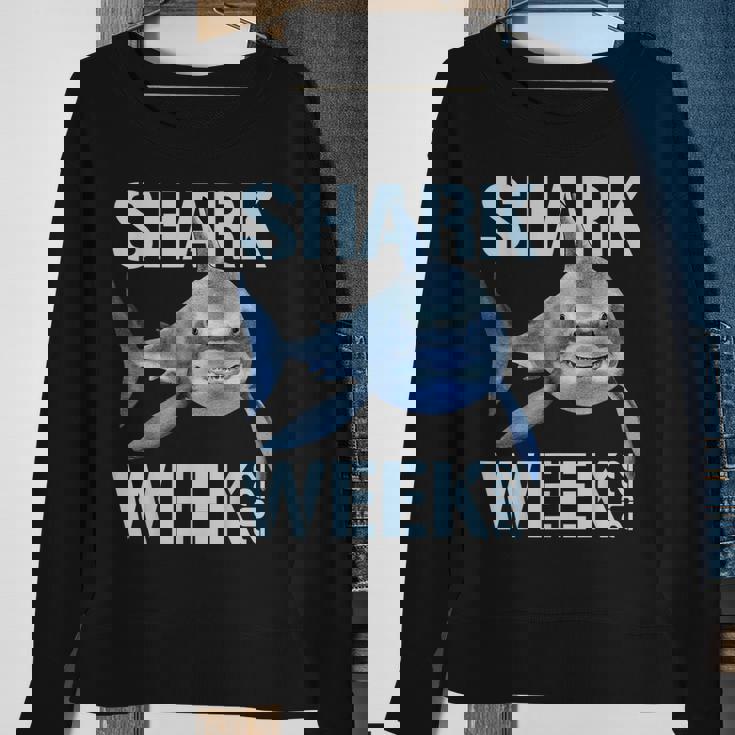 Mens Shark 2022 Week Passion Shark Lover Ocean Sea Womens Sweatshirt Gifts for Old Women