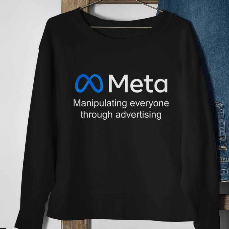 Meta Manipulating Everyone Through Advertising Sweatshirt Gifts for Old Women