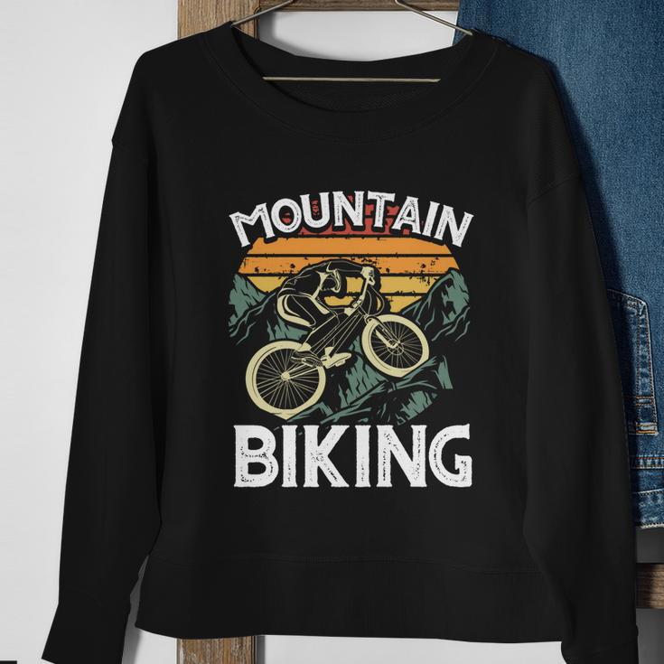 Mountain Bike Cycling Bicycle Mountain Biking Gift Tshirt Sweatshirt Gifts for Old Women