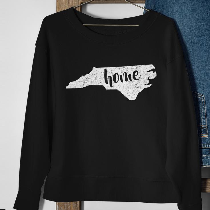 North Carolina Home State Sweatshirt Gifts for Old Women