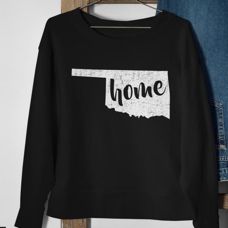 Oklahoma Home State Sweatshirt Gifts for Old Women