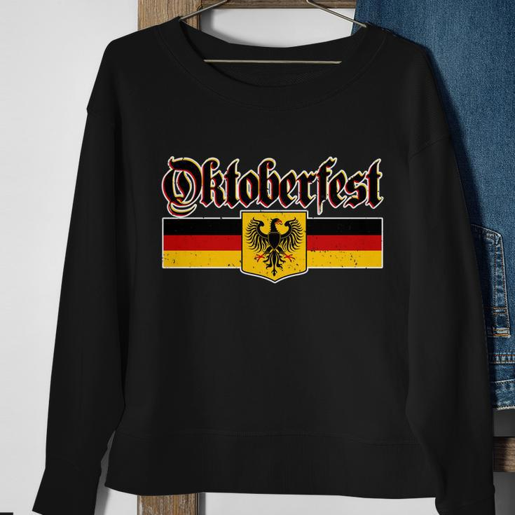 Oktoberfest German Coat Of Arms Tshirt Sweatshirt Gifts for Old Women