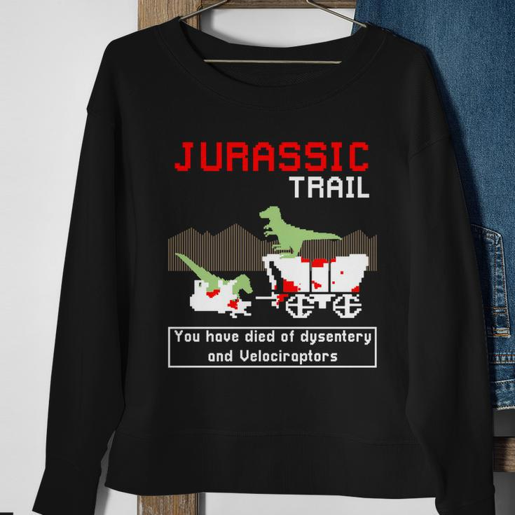 Oregon Jurassic Trail Sweatshirt Gifts for Old Women
