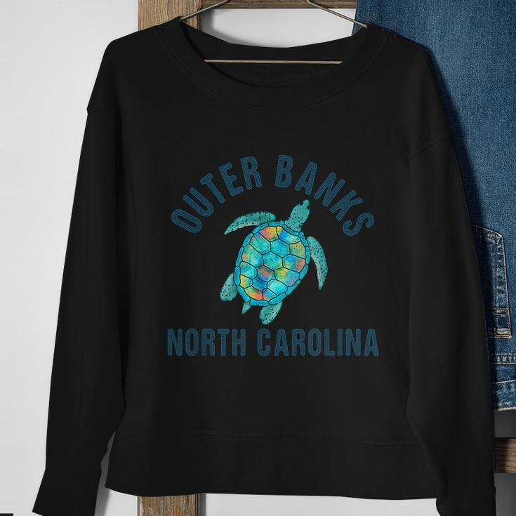 Outer Banks Nc Beach Sweatshirt Gifts for Old Women