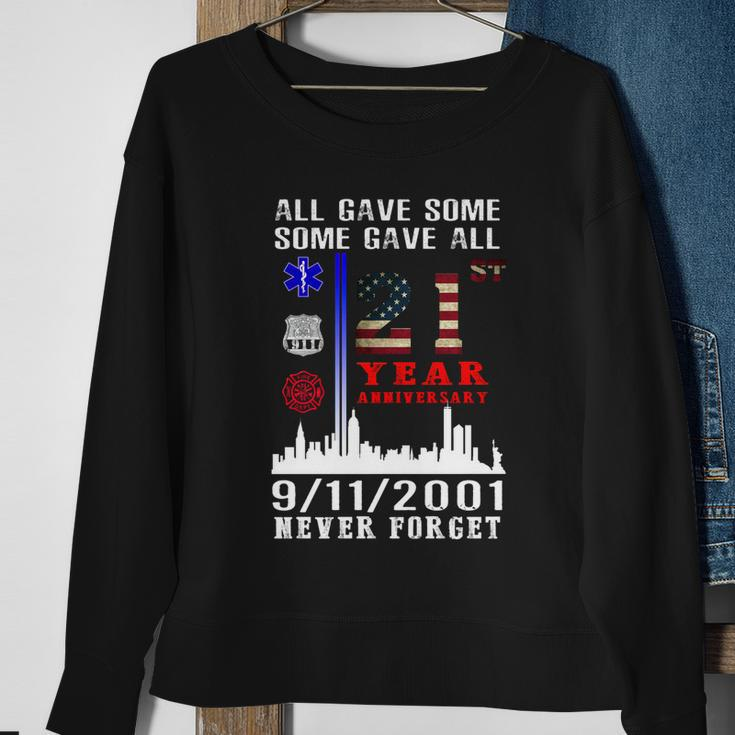 Patriot Day 911 We Will Never Forget Tshirtall Gave Some Some Gave All Patriot V2 Sweatshirt Gifts for Old Women