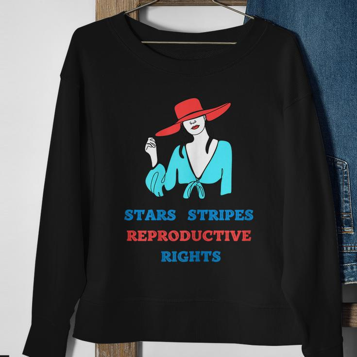 Patriotic 4Th Of July Shirt Stars Stripes Reproductive Right Sweatshirt Gifts for Old Women