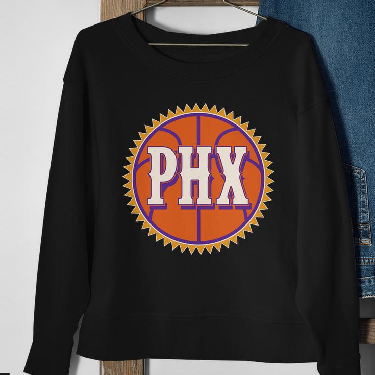 Phoenix Phx Basketball Sun Ball Sweatshirt Gifts for Old Women