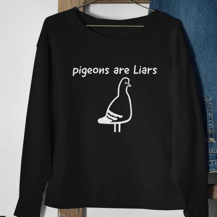 Pigeons Are Liars Tshirt Sweatshirt Gifts for Old Women