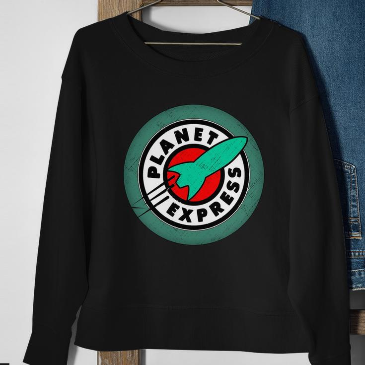 Planet Express Logo Vintage Tshirt Sweatshirt Gifts for Old Women