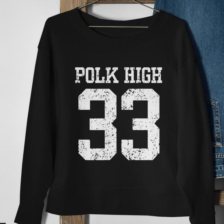 Polk High Number Sweatshirt Gifts for Old Women