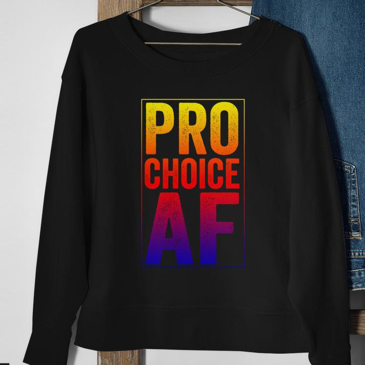 Pro Choice Af Reproductive Rights Cool Gift V3 Sweatshirt Gifts for Old Women