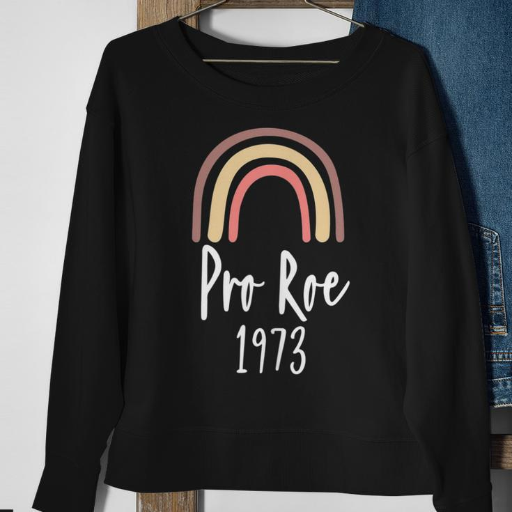 Pro Roe 1973 - Feminism Womens Rights Choice Sweatshirt Gifts for Old Women