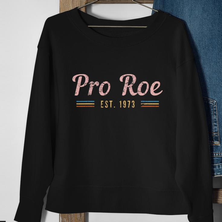 Pro Roe Ets 1973 Vintage Design Sweatshirt Gifts for Old Women