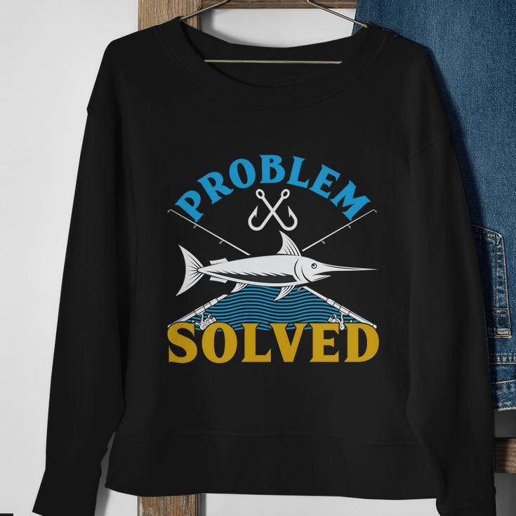 Problem Solved V2 Sweatshirt Gifts for Old Women