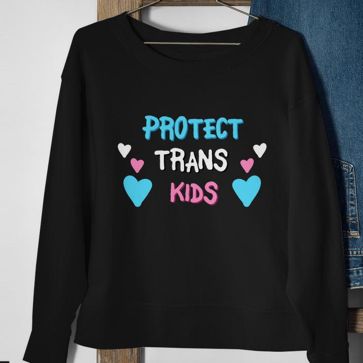 Protect Trans Kids Transgender Pride Month Sweatshirt Gifts for Old Women