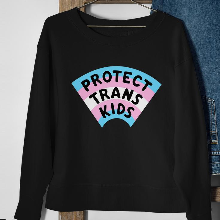Protect Trans Kids V2 Sweatshirt Gifts for Old Women