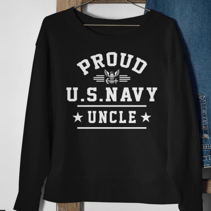 Proud Navy Uncle Sweatshirt Gifts for Old Women