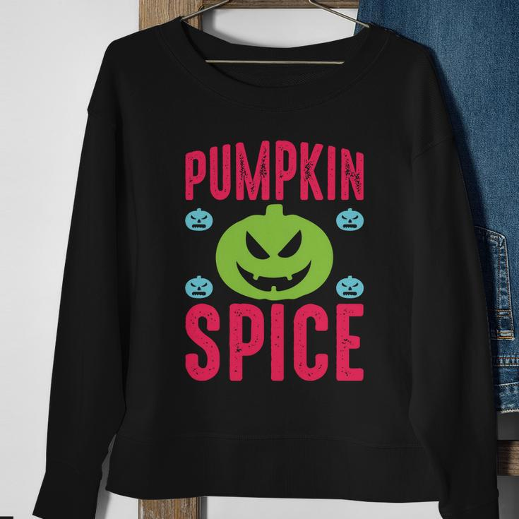 Pumpkin Spice Funny Halloween Quote Sweatshirt Gifts for Old Women