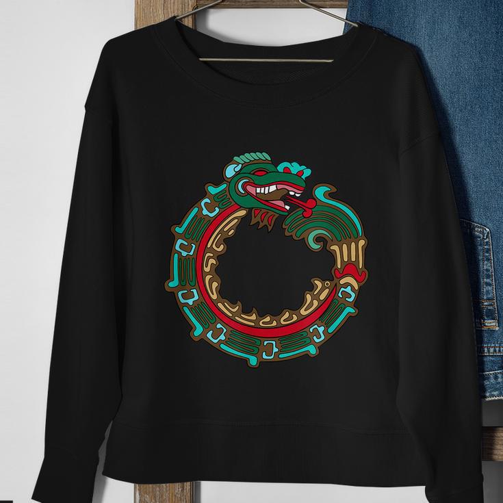 Quetzalcóatl Sweatshirt Gifts for Old Women