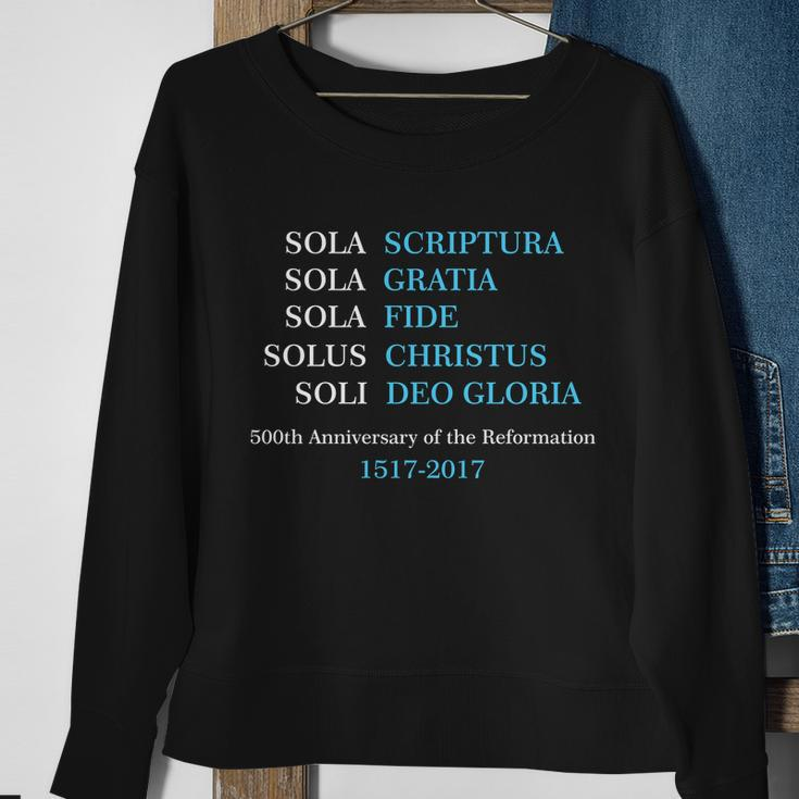 Reformation 500Th Anniversary Five Solas Sweatshirt Gifts for Old Women