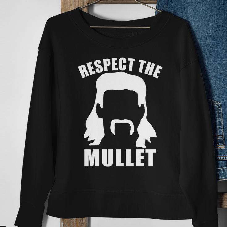 Respect The Mullet Tshirt Sweatshirt Gifts for Old Women